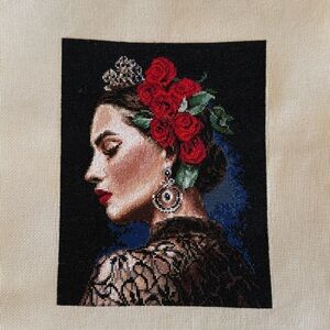 Cross stitch embroidery Muse, Women